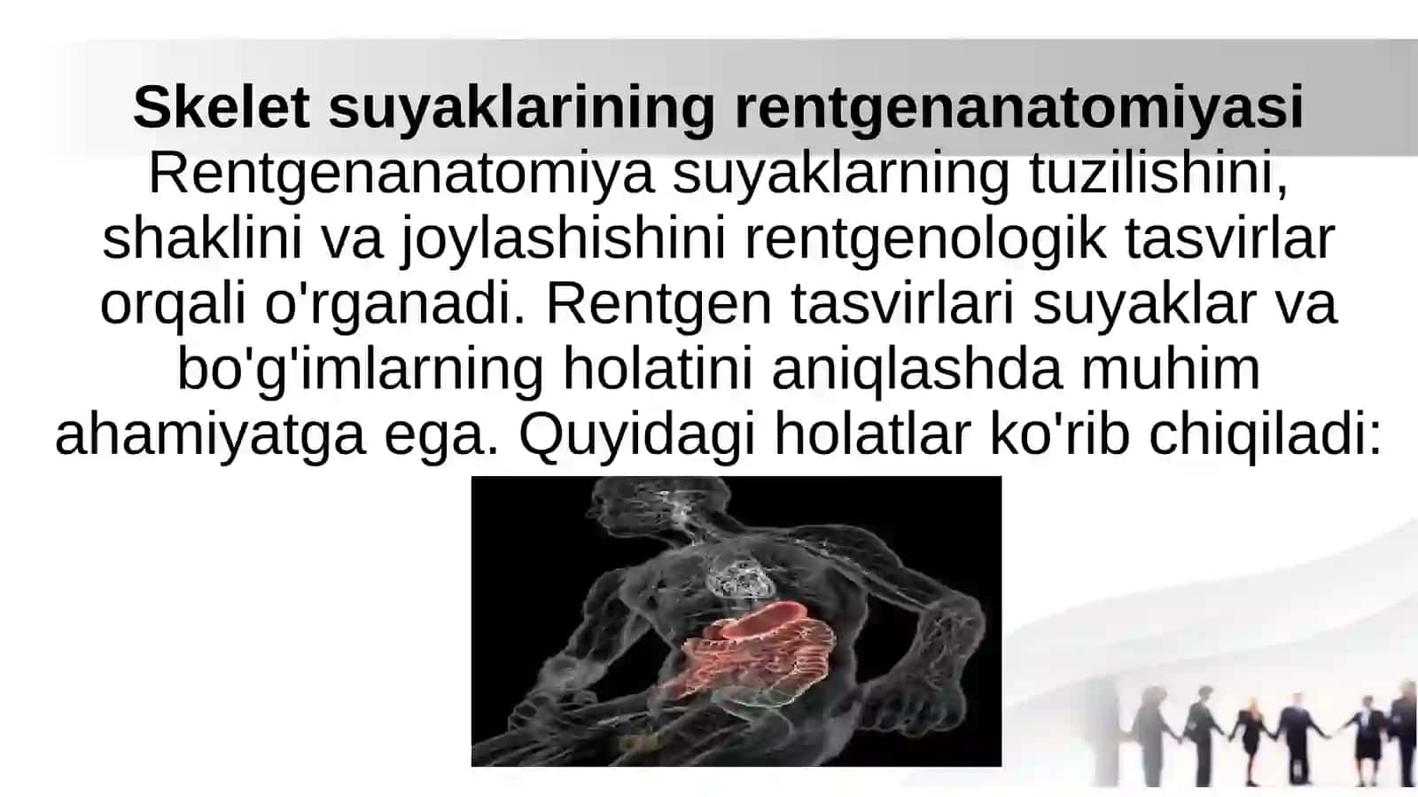 skelet suyaklarining rentgen anatomiyasi 2