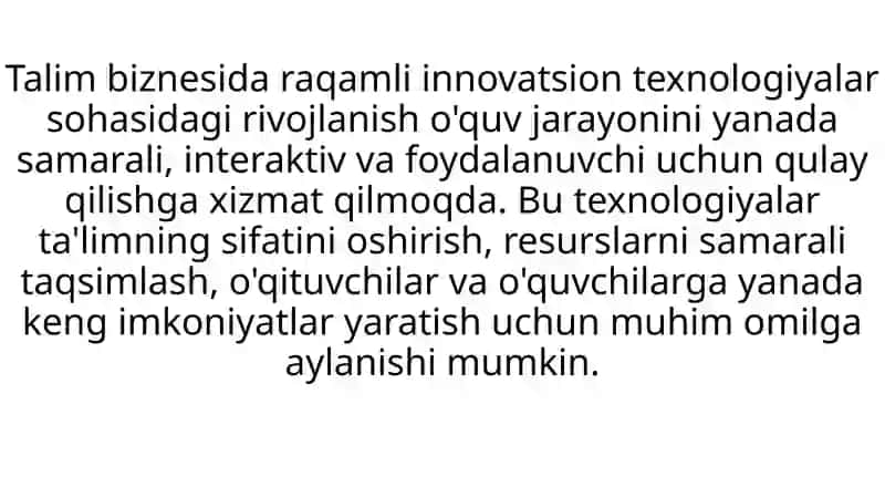 raqamli innovatsion texnologiyalar 2