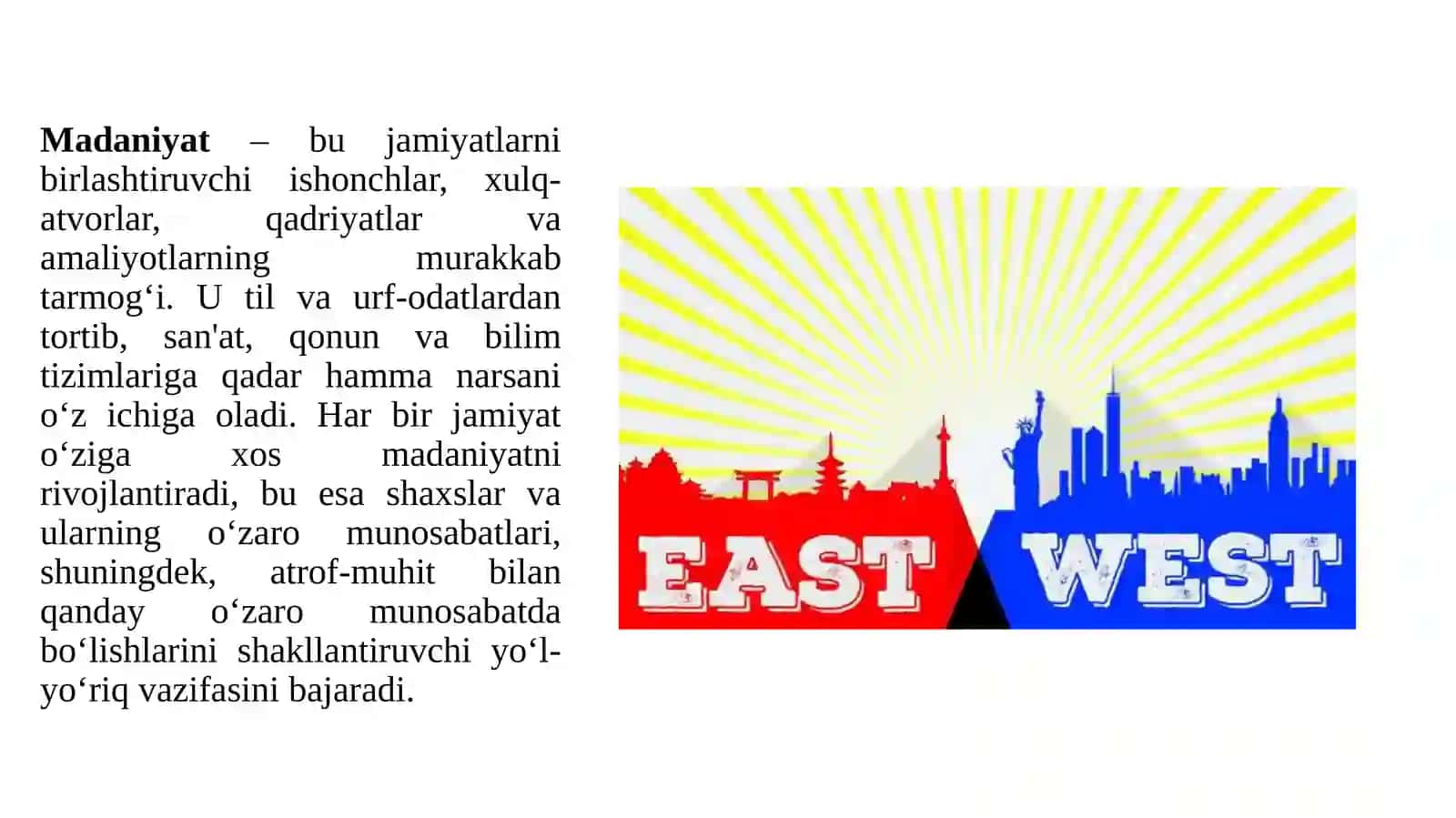 MUSTAQILLIK YILLARIDA O'ZBEKISTONDAGI MAʼNAVIY VA MADANIY TARAQQIYOT 2