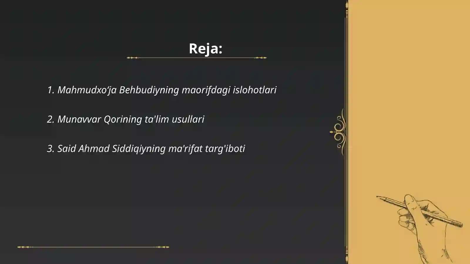 Mahmudxoʻja Behbudiyning maorifdagi islohotlari 2