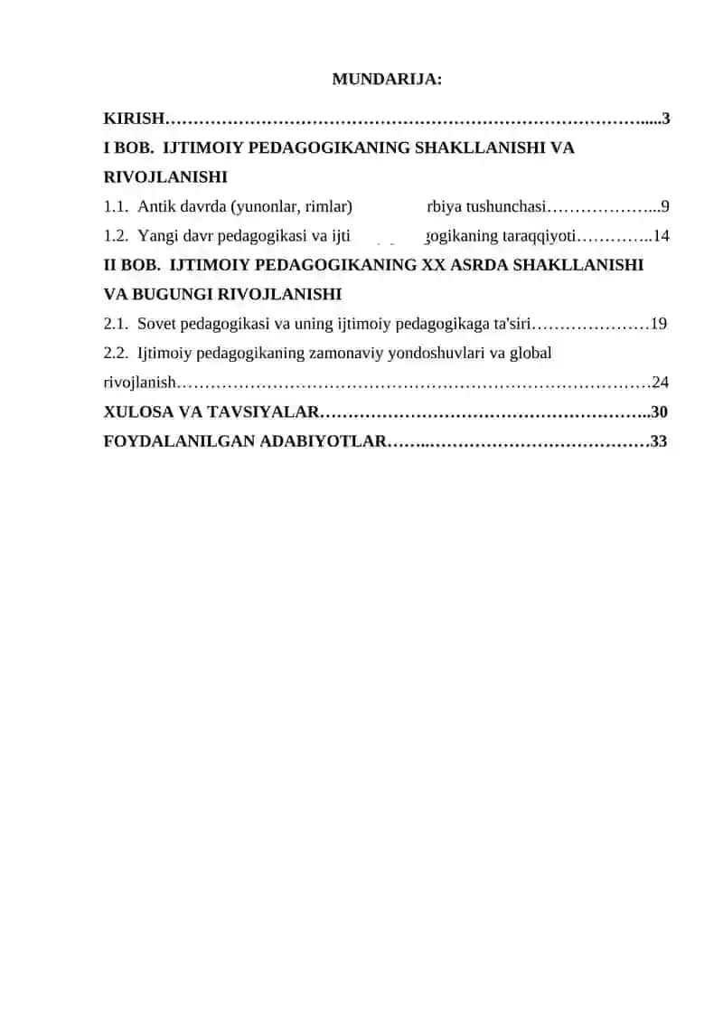 Ijtimoiy pedagogikaning dastlabki tarixi 2