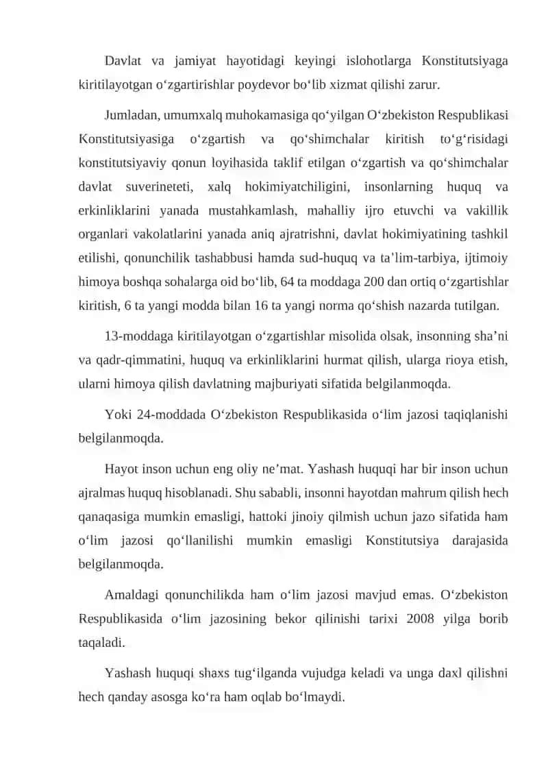 Konstitutsiyaviy islohotlar mazmun mohiyati 2