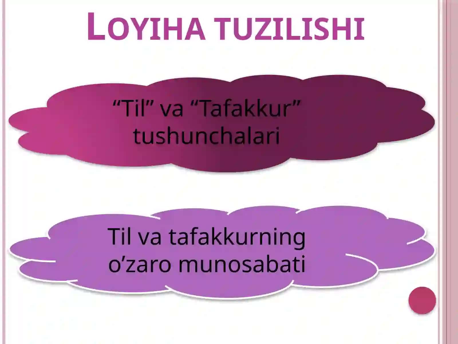 Tafakkur va Nutq haqida Umumiy Tushuncha va Ular Ning Bogʻliqligi 2