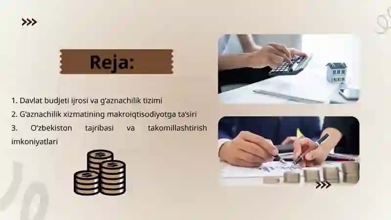 Davlat budjeti ijrosida g‘aznachilik xizmati va uning makroiqtisodiyotga ta’siri 2