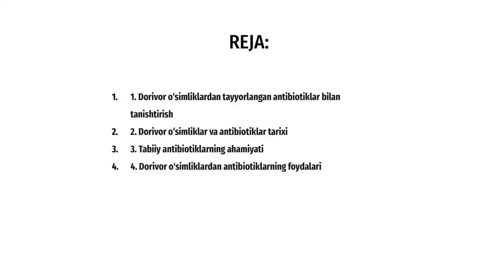 Dorivor o'simliklardan tayyorlanadigan antibiotiklar 2