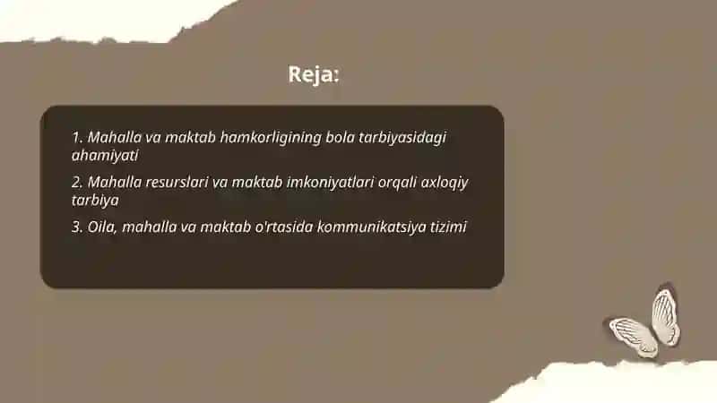 Mahalla va maktab hamkorligi 2