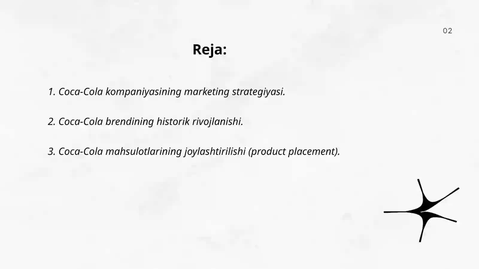 Coca Cola marketing haqida 2