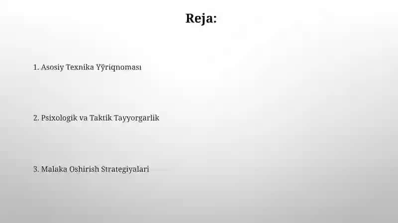 Kurash turlari mashg’ulotlari jarayonida o’rgatish uslublari 2