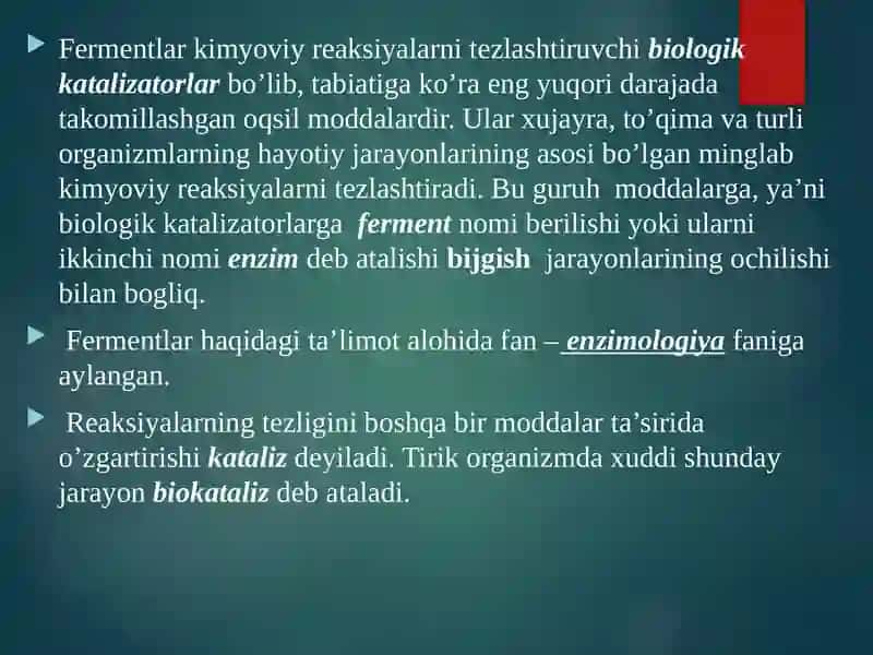 Fermentativ parchalanish jarayonini kuzatish va amilaza faolligini aniqlash 2