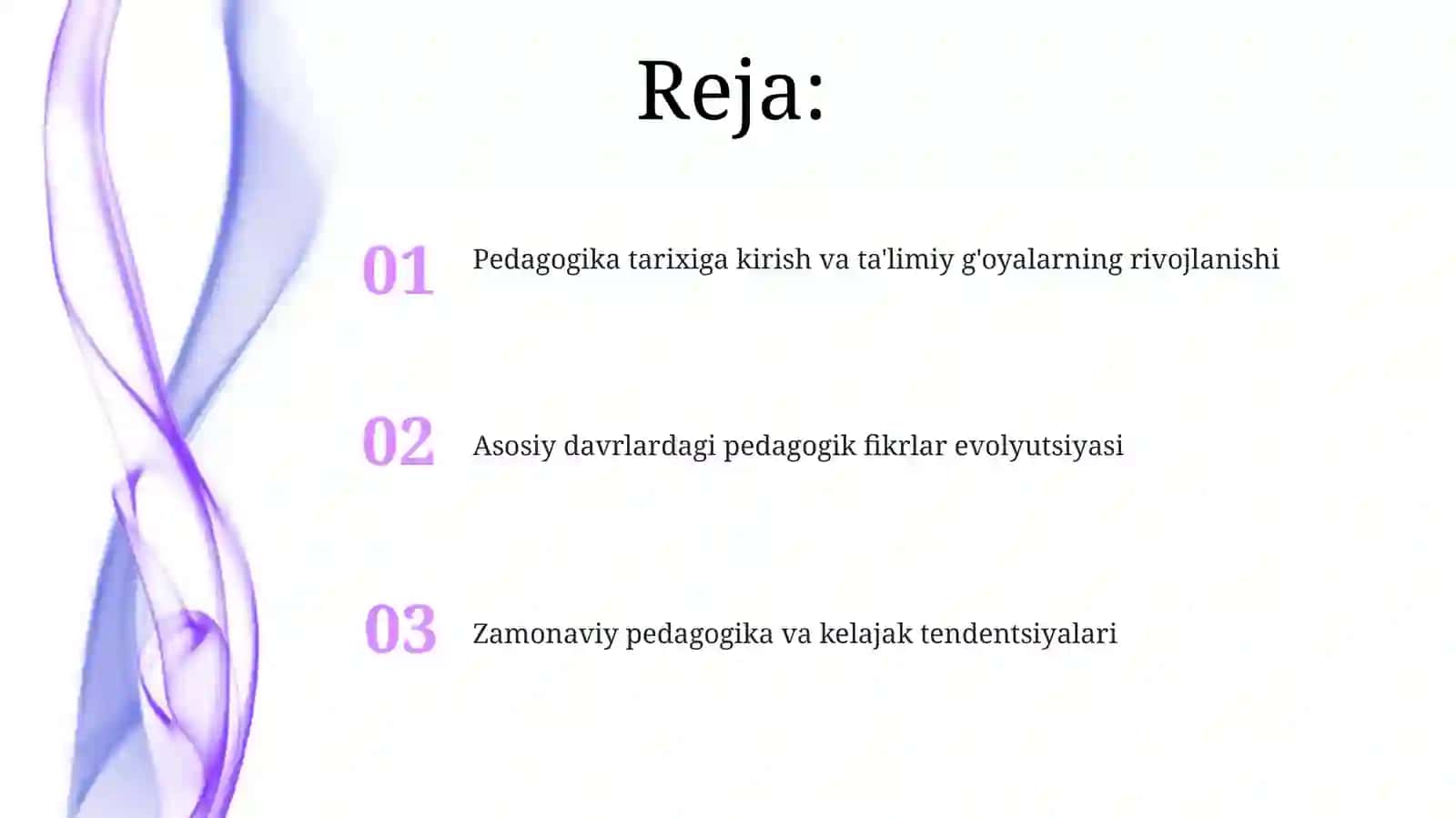 Pedagogika tarixi faniga kirish va ta'lim tarbiya pedagogik fikrlar taraqqiyoti 2