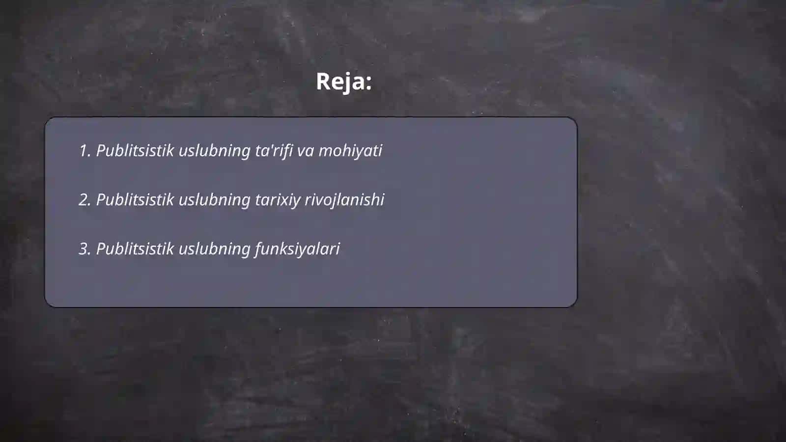 Publitsistik uslub va uning xususiyatlari 2