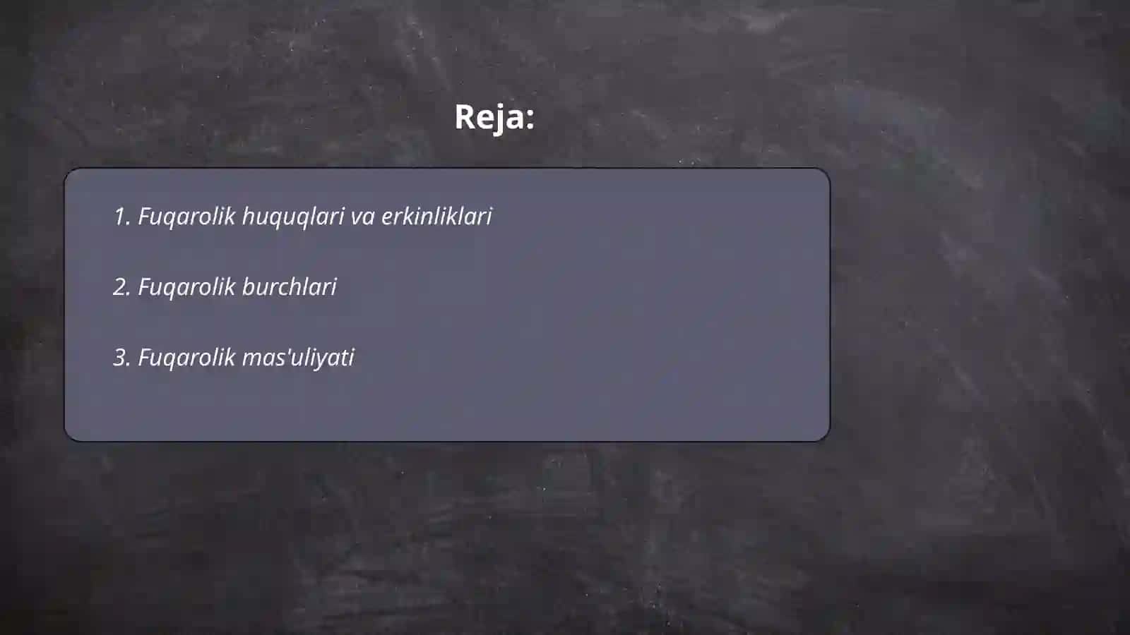 6-bob. Fuqarolik 2