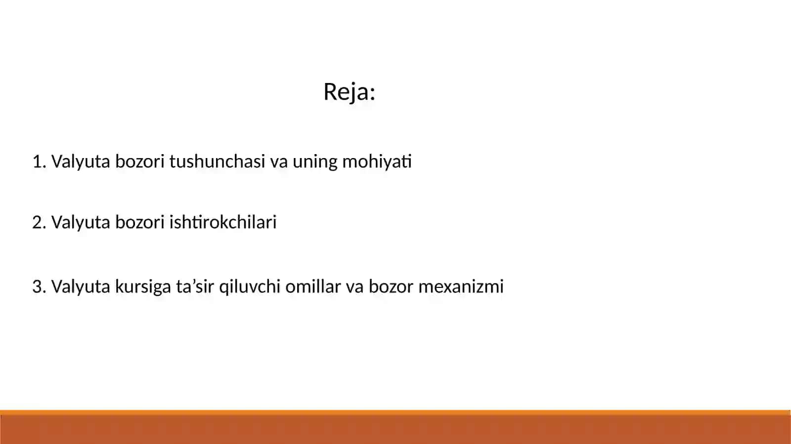 Valyuta bozori va uning ishtirokchilari 2