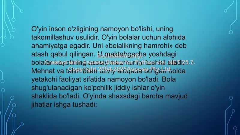 Bolalarni maktabga tayyorlashda o‘yinlarning ahamiyati 2