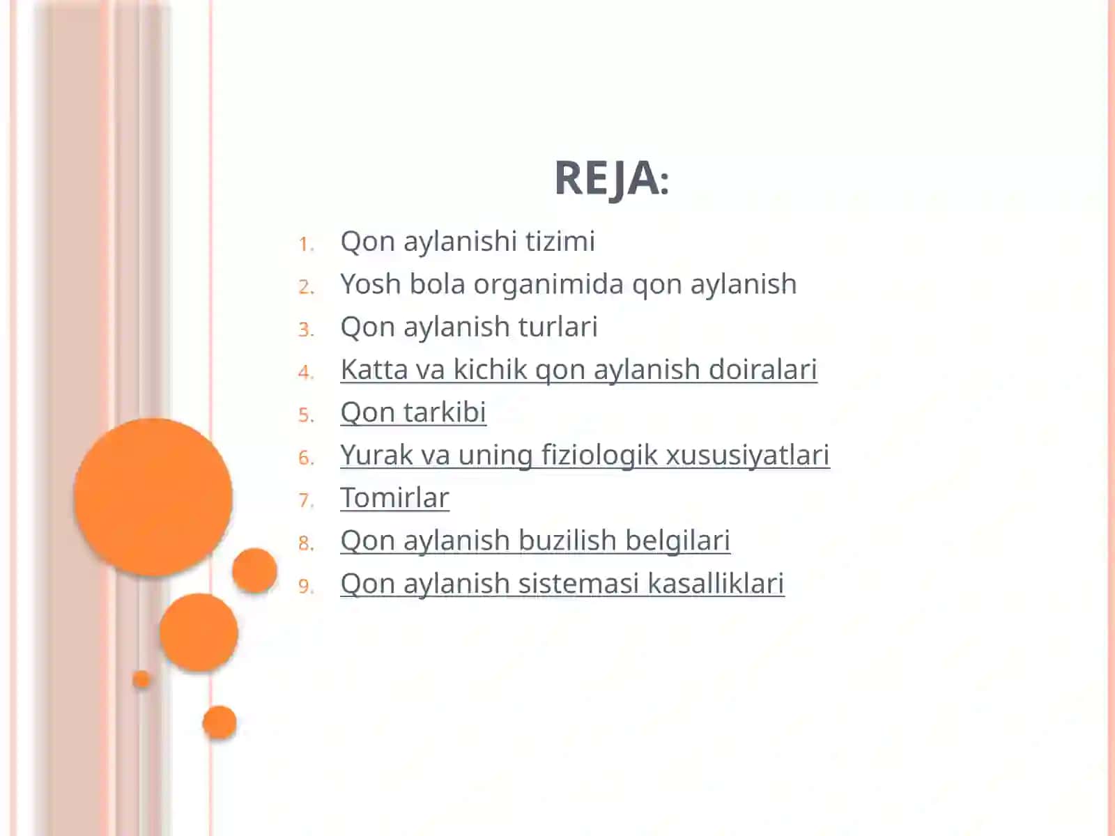 QON AYLANISH SISTEMASINING FIZIK ASOSLARI 2