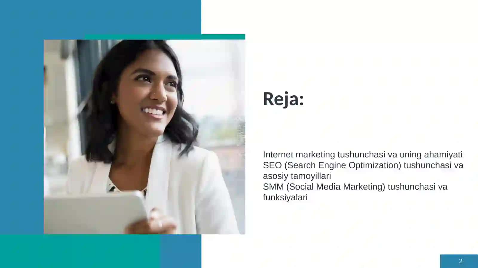 Internetmarketingda SEO va SMM ta’sirini o‘rganish 2