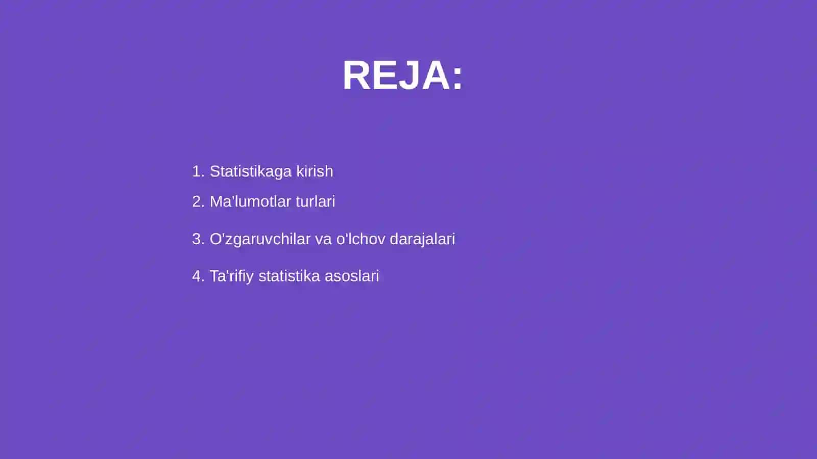Matematik statistika elementlari 2