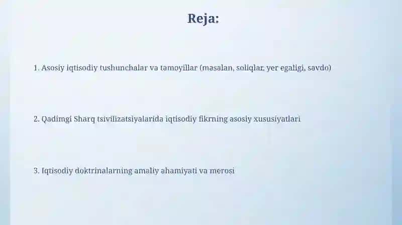 Qadimgi Xitoyda iqtisodiy ta'limotlar 2