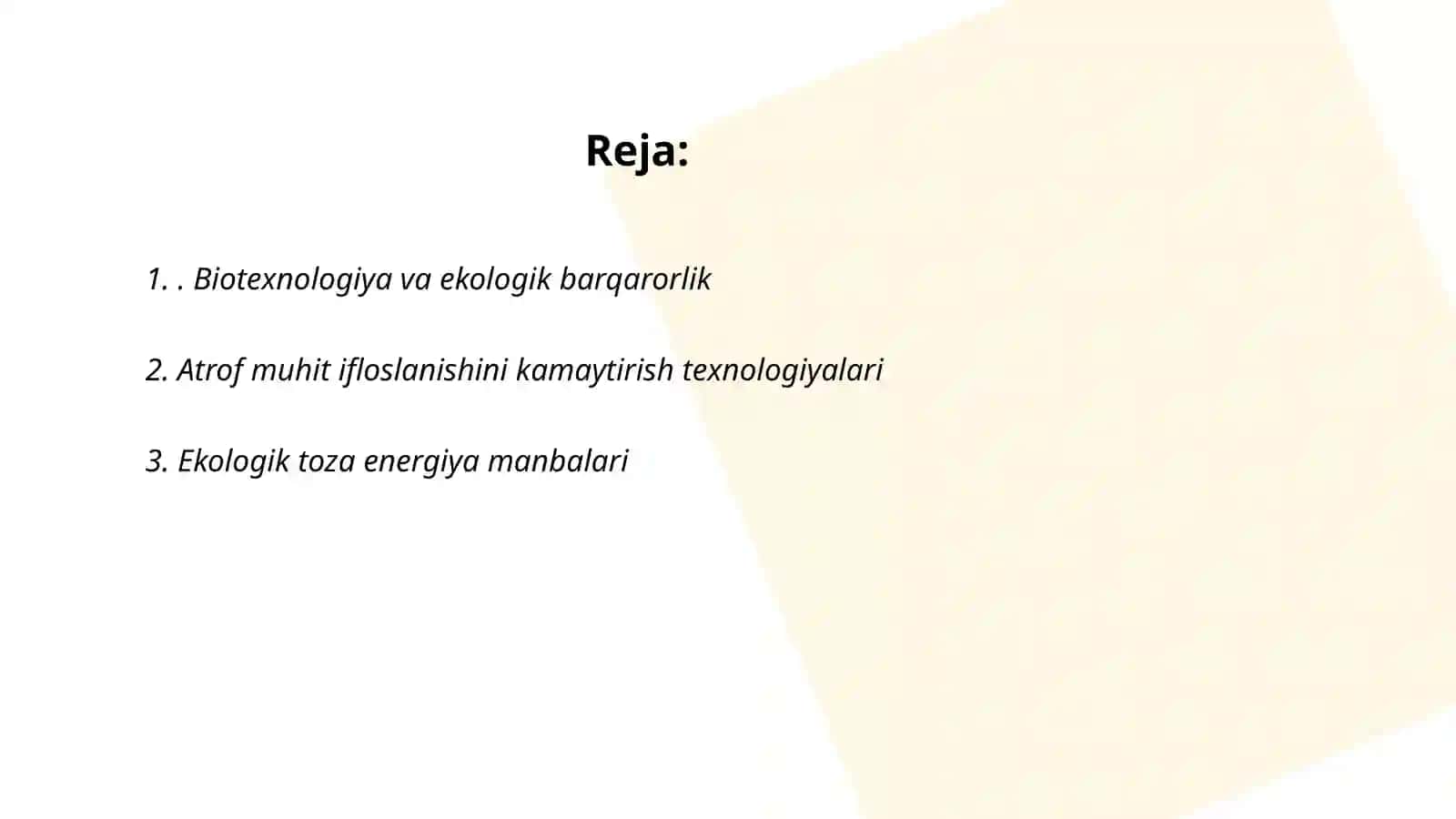 Atrof muhit va biotexnologiya 2