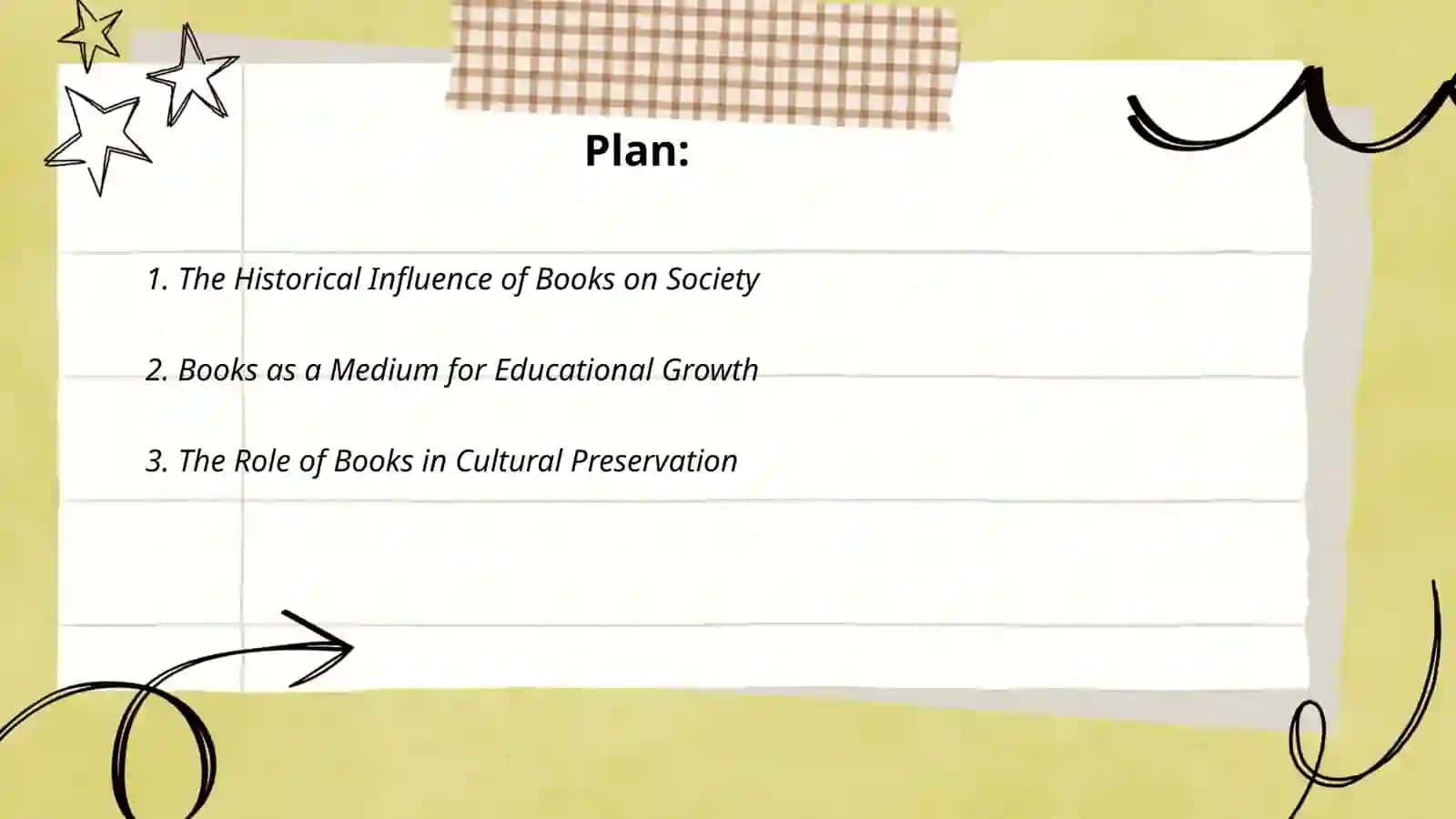The role of books 2