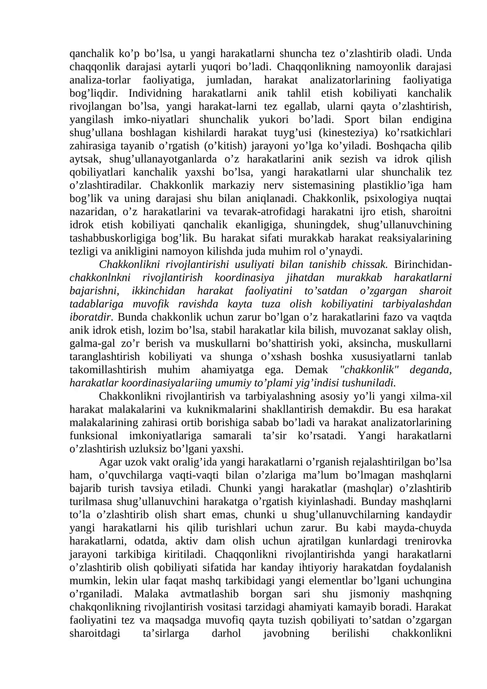 Chaqqonlik qobiliyatini tarbiyalash 2