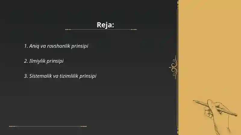 Aniq va ravshanlik prinsipi matematika darslarida 2