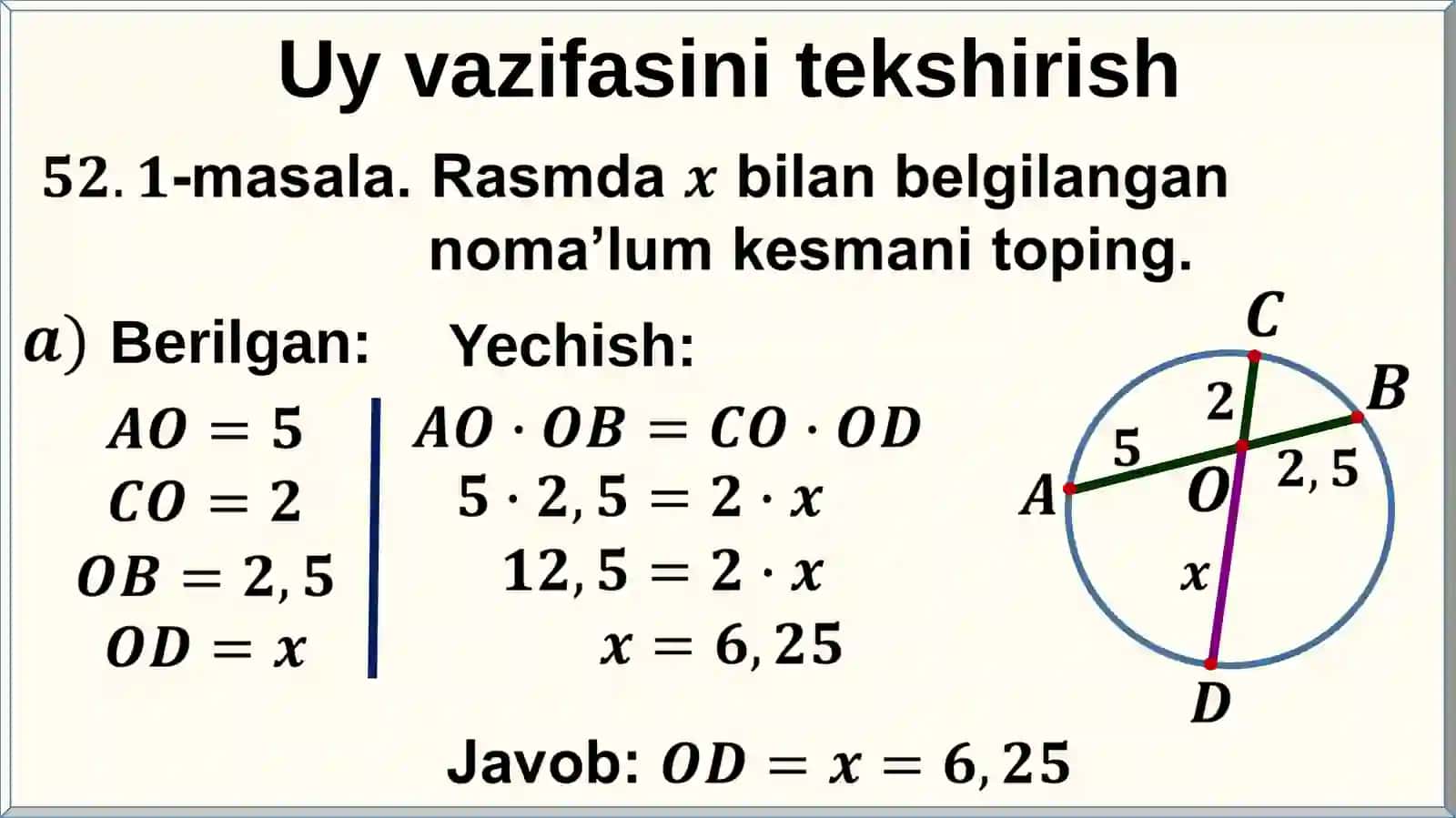 Geometriya9-sinf 2