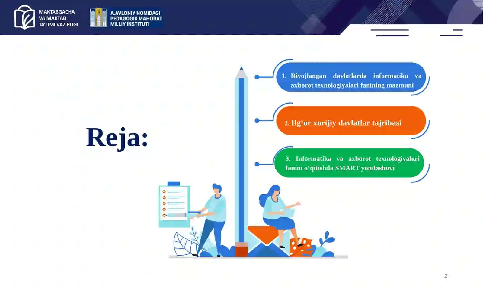 Fanni o‘qitishda zamonaviy yondashuvlarvailg‘or xorijiy tajribalar 2