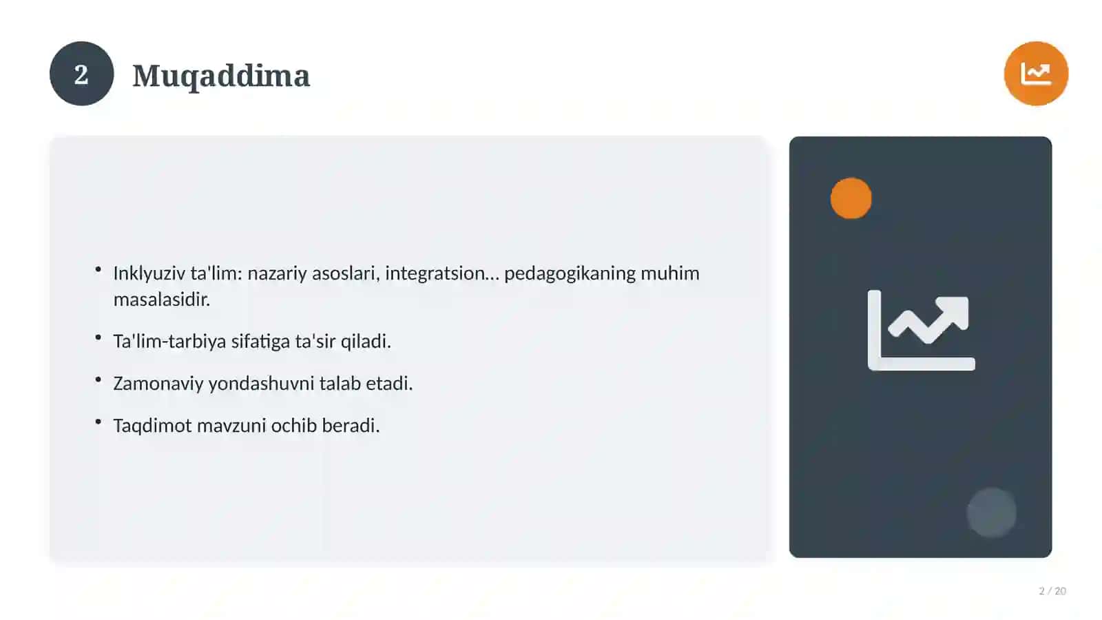 Inklyuziv ta'lim: nazariy asoslari, integratsion yondashuvda 2