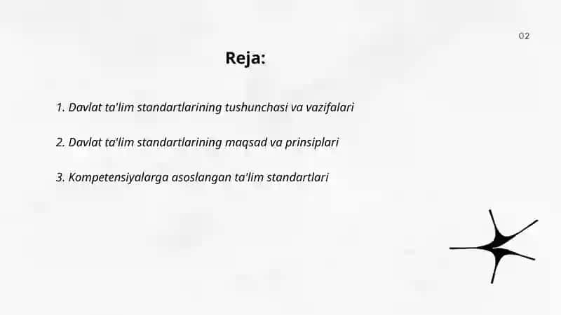 Davlat talim standardlari 2