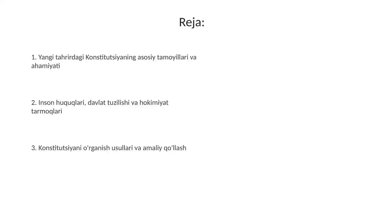 MT1 Yangi tahrirdagi O‘zbekiston Respublikasi Konstitutsiyasini o‘rganish 2