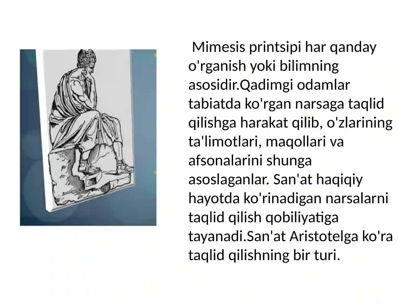 Arestotelning poyetika asari 2