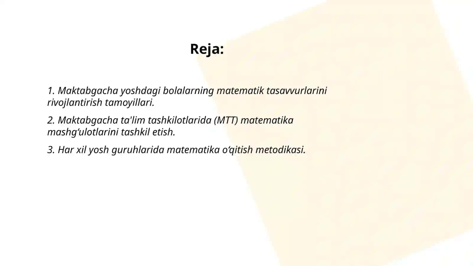 Maktabgacha yoshdagi bolalarda matematik tasavvurlarni shakllantirishda ta'limning tamoyillari 2