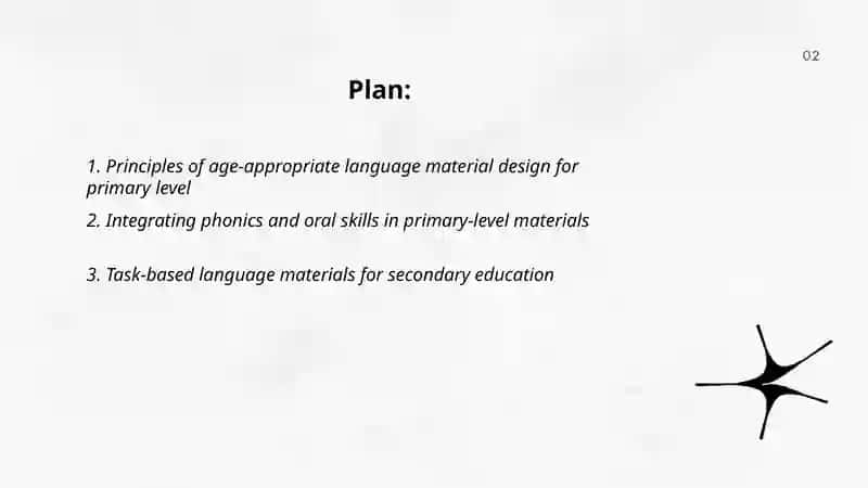Didactic approaches of making language and speech materials in different levels 2