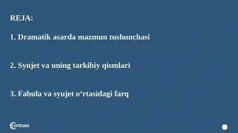 Dramatik asarda mazmun, syujet va fabula 2