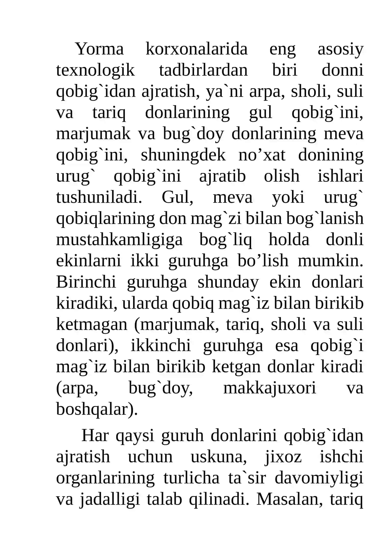 Omixta yem korxonasida texnologik jarayonlarda qo‘llaniladigan uskunalar 2
