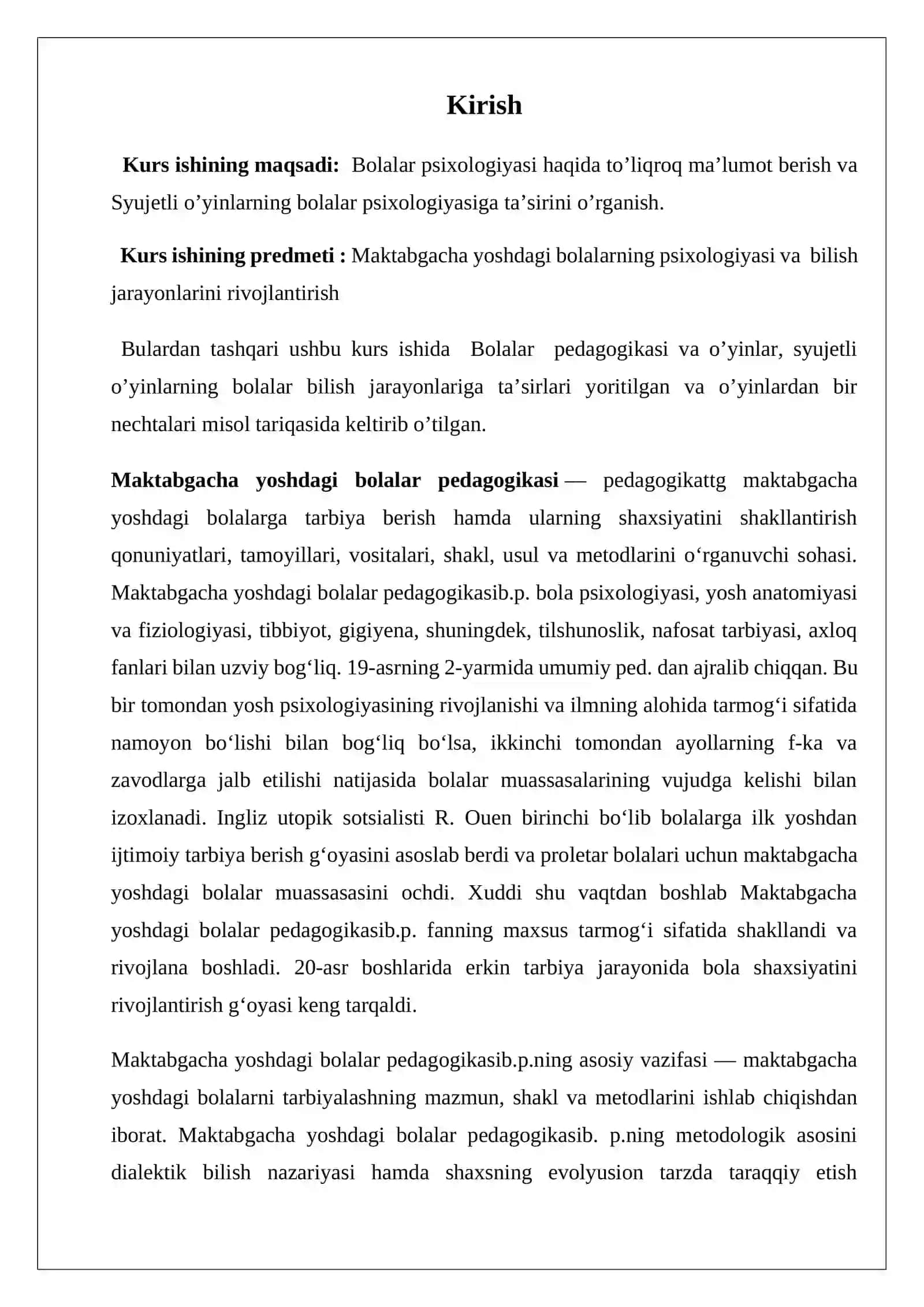 Maktabgacha yoshdagi bolalarda bilish jarayonlarini shakllantirish 2