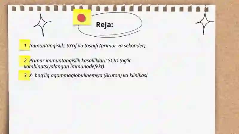 Immuntanqislik holatlari. Antigen va antitelolar. Serologik reaksiyalar 2
