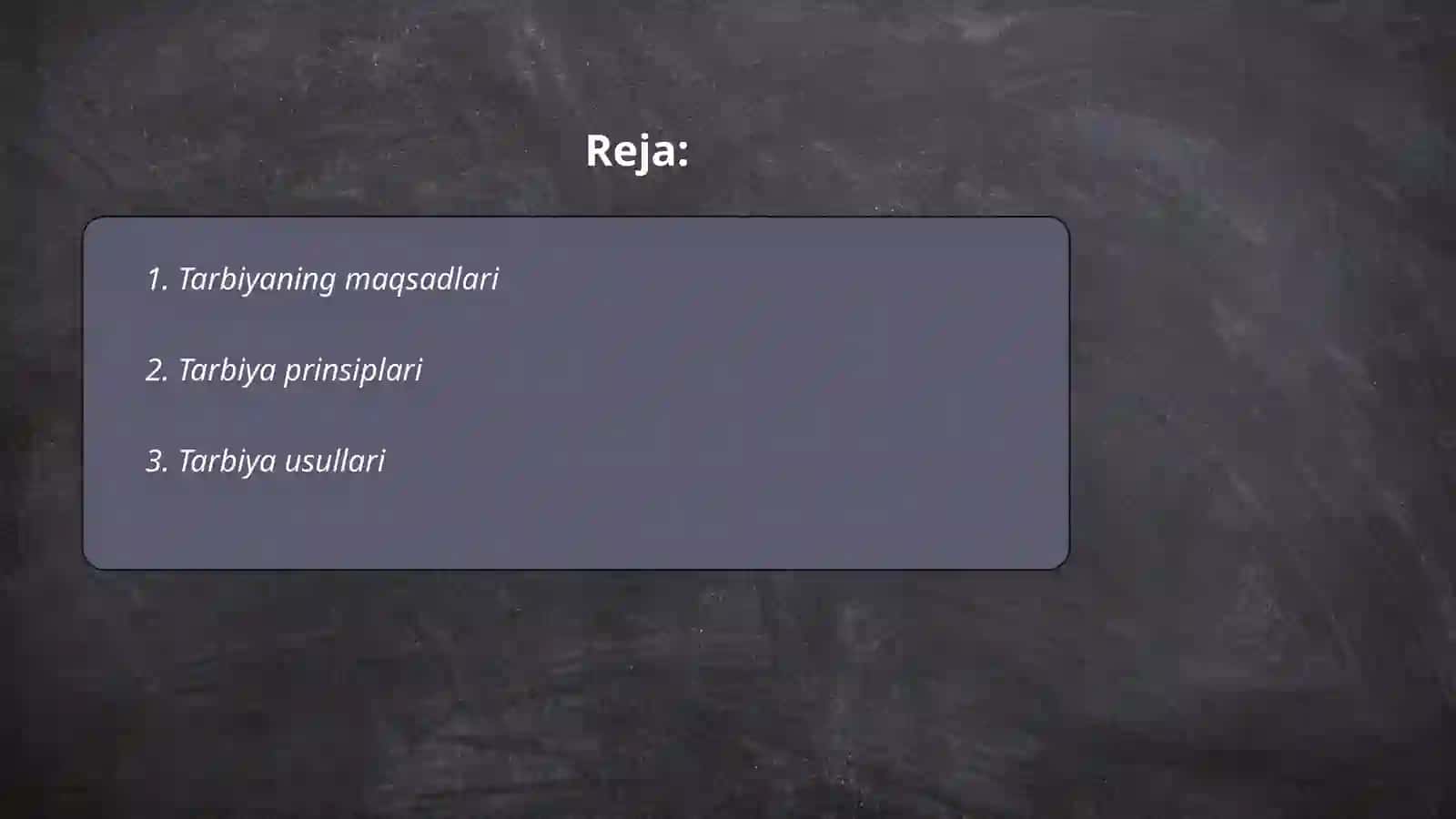 Tarbiyaning umumiy metodlari mavzusida taqdimot tayyorlash 2