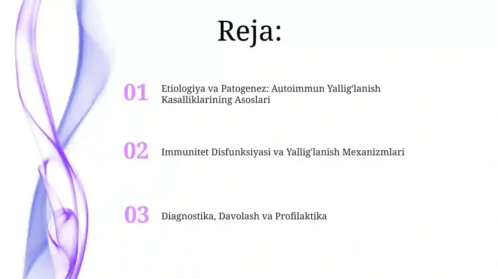 Immun yalliglanish kasalliklarining etiologiyasi 2