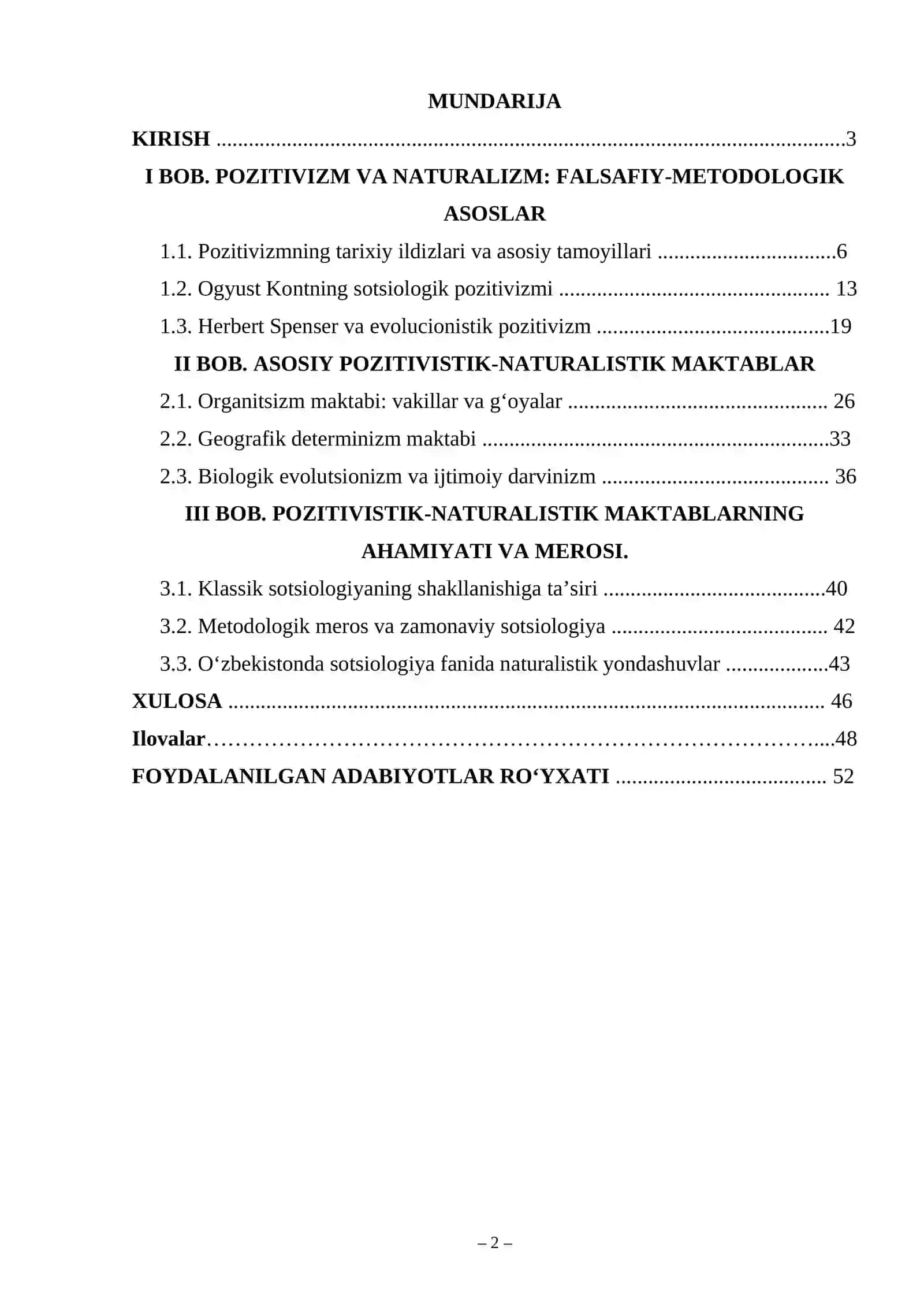 SOTSIOLOGIYA TARIXIDA POZITIVISTIK-NATURALISTIK 2
