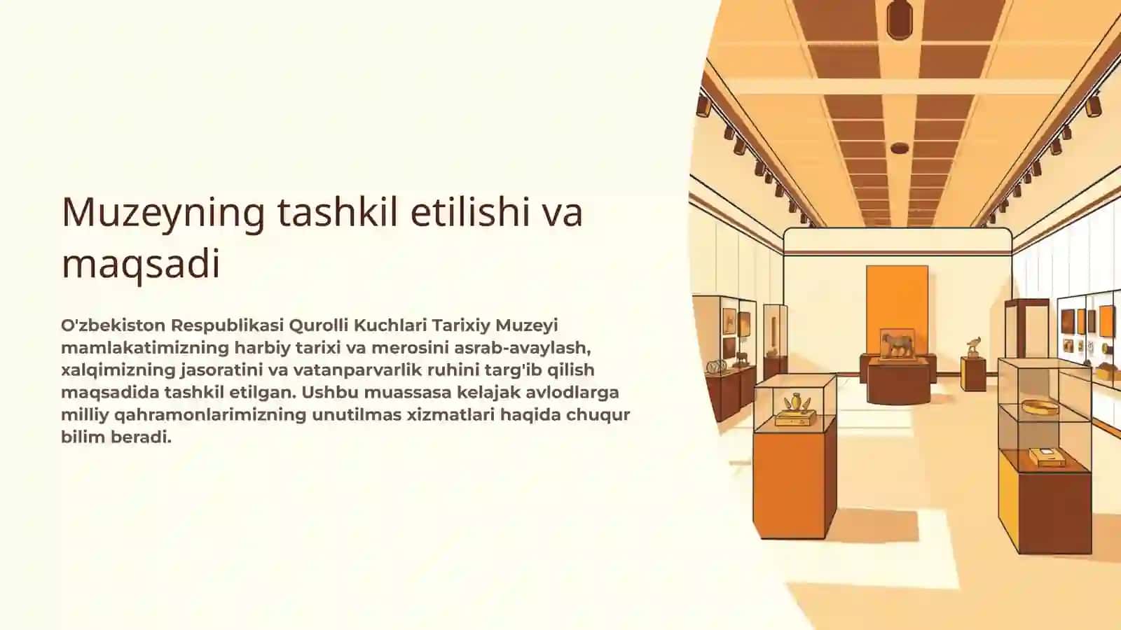 O'zbekiston Respublikasi Qurolli Kuchlari Tarixiy Muzeyi 2