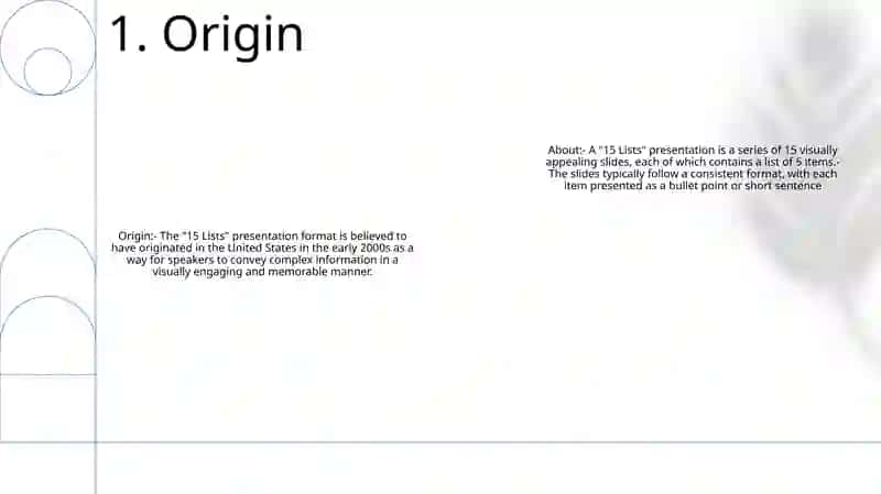 15 Lists Presentation Format 2