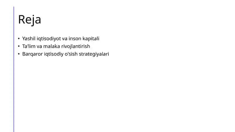Yashil iqtisodiyot va inson kapitali 2