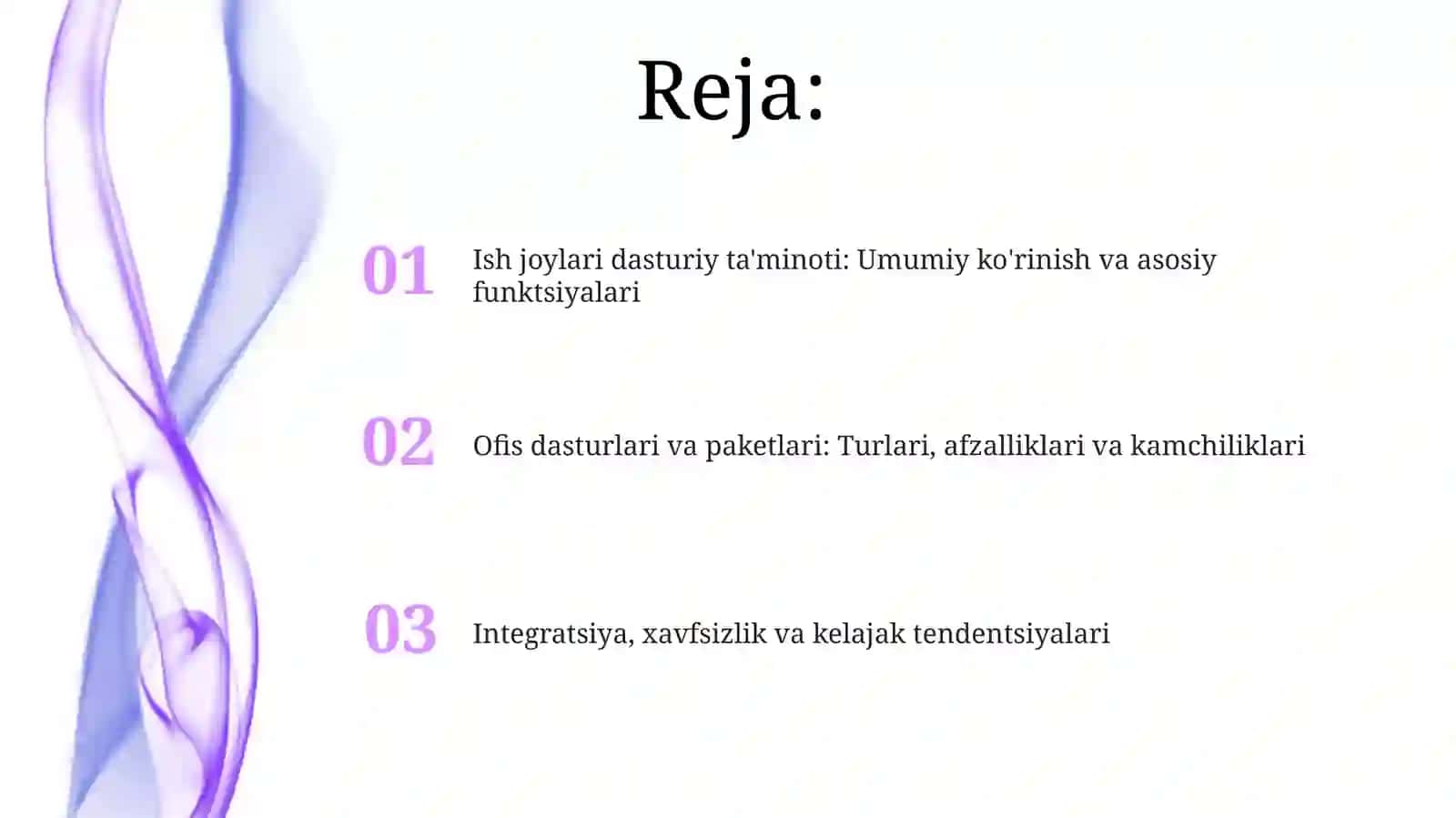 Ish joylari dasturiy ta'minoti 2