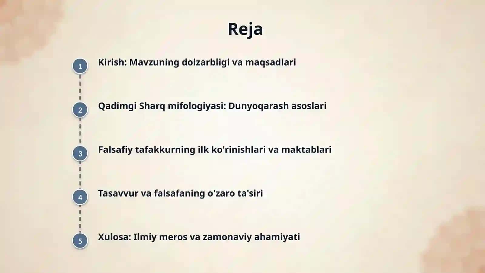 Qadimgi sharqda asotiriy tasavvuri va falsafiy bilimlarning paydo bo'lishi 2