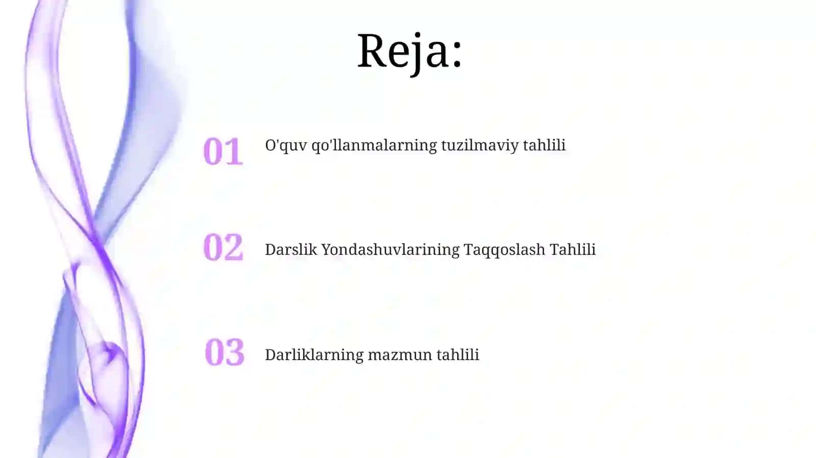 Uzluksiz ta’limning ona tili o‘qitish metodikasi fanidan darsliklarning tuzilishi va mazmuni 2