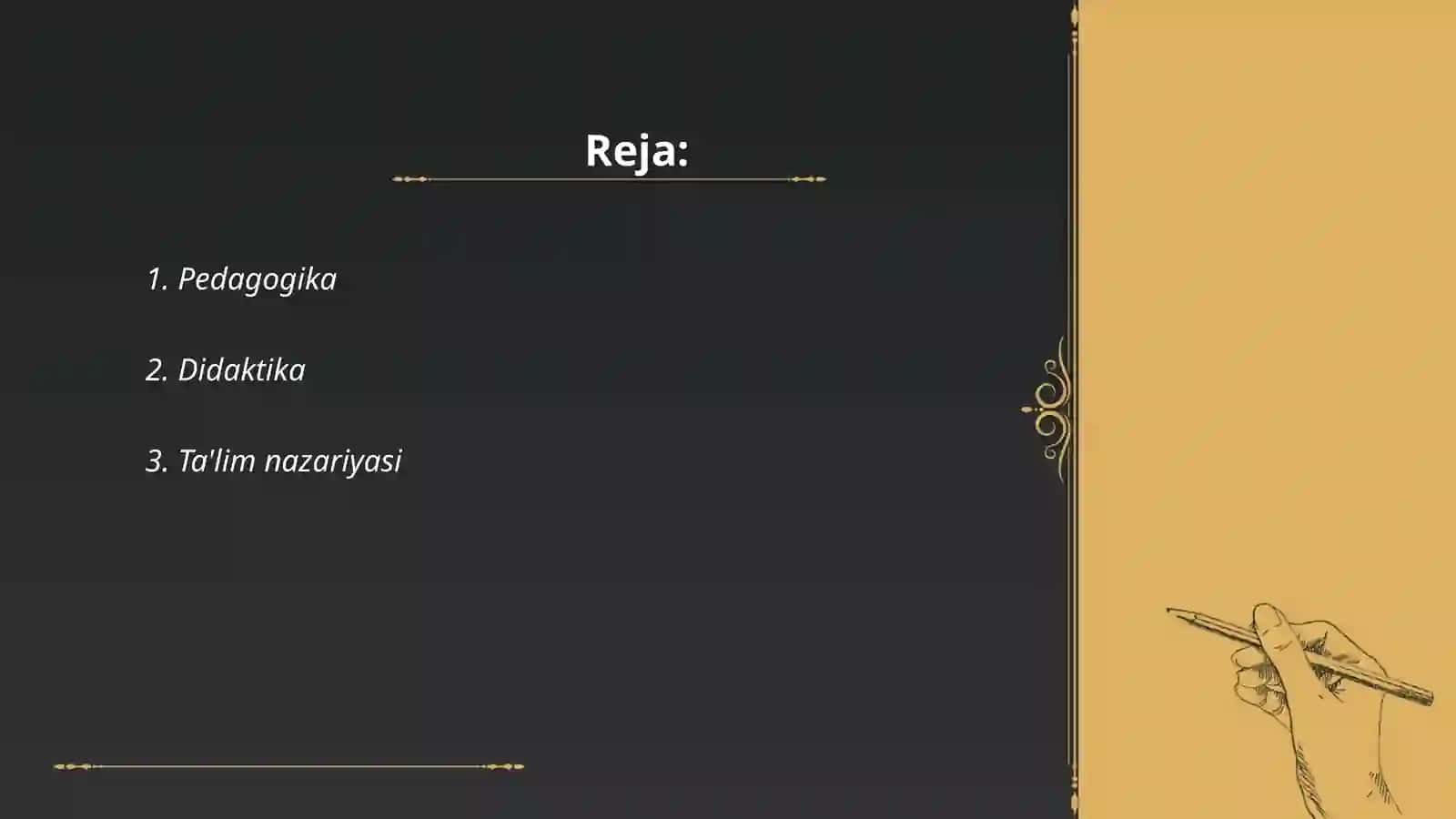 Pedagogikaga oid terminlar glossariysi 2