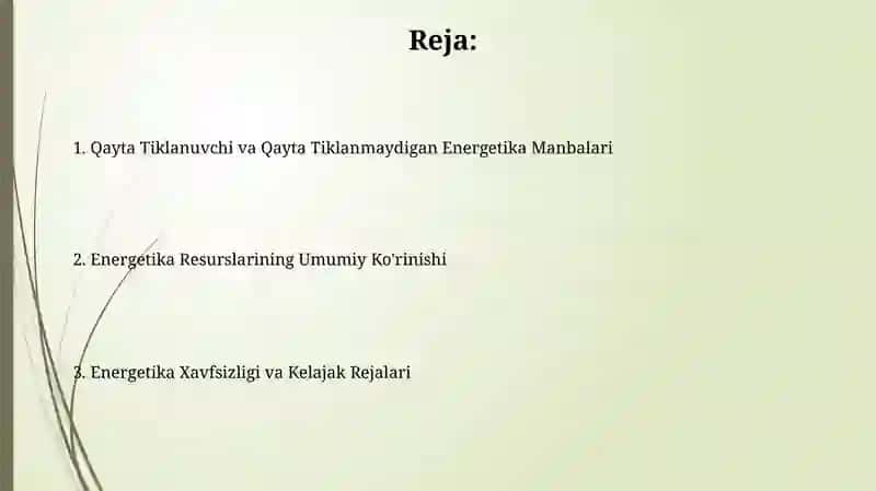 Energiya samaradorligi va tejash 2