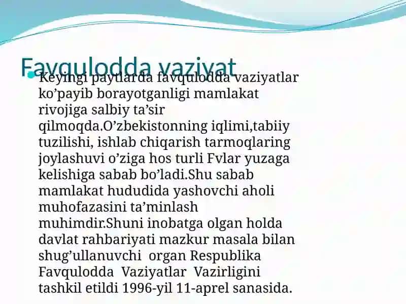 O’ZBЕKISTON RЕSPUBLIKASISOG’LIQNI SAQLASHVAZIRLIGITоshkеnt tibbiyot аkаdemiya 2